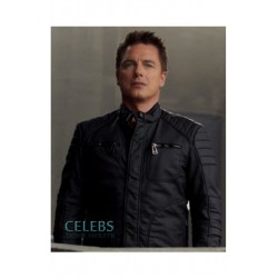 John Barrowman Arrow Malcolm Merlyn Leather Jacket